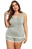 Picture of PLUS SIZE TOP AND SHORTS PJ SE